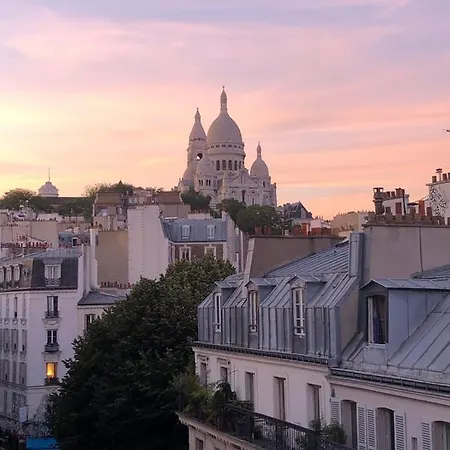 Luminous Apt With View On The Sacre Coeur *