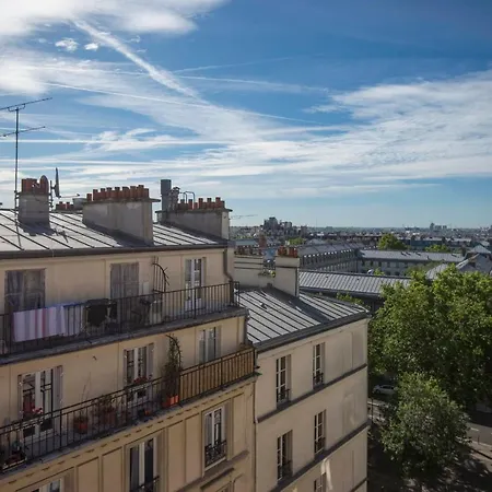 Luminous Apt With View On The Sacre Coeur *